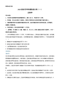 河北省邯郸市部分校2024-2025学年高三上学期第一次联考生物试题（Word版附解析）