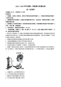 河北省邯郸市2024-2025学年高二上学期11月期中生物试题