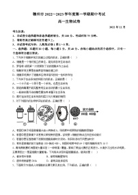 江西省赣州市赣县区实验学校 2022-2023 学年高一上学期期中生物试卷(无答案)