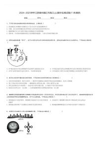 2024～2025学年江苏泰州靖江市高三(上)期中生物试卷(11月调研)[原题+解析]