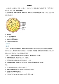 浙江省金华市2023_2024学年高二生物上学期开学试题含解析