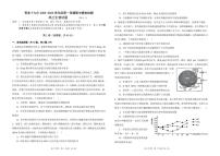 山东省青岛第十九中学2024-2025学年高三上学期11月期中考试生物试题