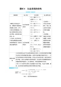 备战2025年高考生物精品教案第十章生物与环境课时5生态系统的结构（Word版附解析）