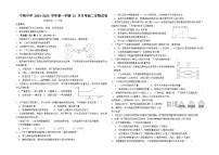 宁夏青铜峡市宁朔中学2024-2025学年高二上学期第二次月考生物试题