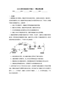 2025届河南省新乡市高三一模生物试题