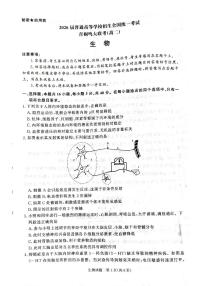 河南省青桐鸣大联考2024-2025学年高二上学期12月月考生物试卷（PDF版附解析）