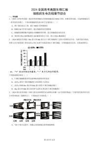 2024全国高考真题生物汇编：细胞的生命历程章节综合