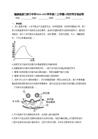 福建省厦门双十中学2024-2025学年高二上学期12月月考生物试卷(含答案)