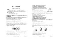 河北省部分学校2024-2025学年高二上学期1月期末生物试题