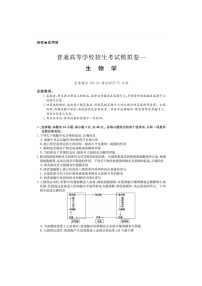 2024-2025学年下学期河南省新高中“创新联盟”高三开学测生物试卷