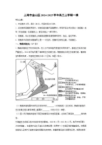 上海市金山区2024-2025学年高三上学期一模生物试卷（解析版）