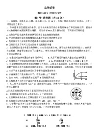 2025届黑龙江省齐齐哈尔市高三下学期高考二模考试生物试题（含解析）