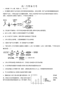 吉林省梅河口市第五中学2024-2025学年高二下学期3月月考生物试卷（Word版附答案）