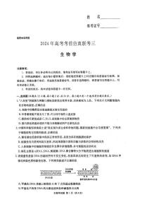2024届湖南省炎德英才高三5月考前仿真(三)-生物试卷（含答案）