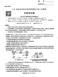 湖南新高考教学教研联盟暨长郡二十校联盟2025届高三年级下学期高考第二次联考生物试题
