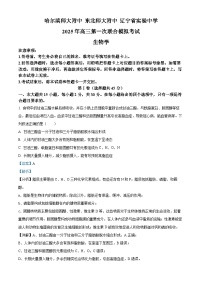 东北三省三校（哈尔滨师大附中、东北师大附中、辽宁省实验中学）2025届高三下学期一模生物试题 含解析