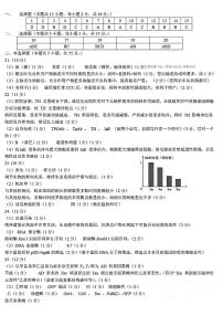 东北三省四市教研联合体2025届高三下学期一模考试 生物答案