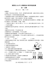 湖南省岳阳市湘阴县2023-2024学年高一下学期期末考试生物试题