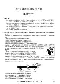 2025届九师联盟高三下学期5月押题信息卷（一）生物试题及答案