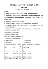 河北省邢台市2024-2025学年高一下学期4月月考生物试题（原卷版+解析版）