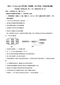 河北省邢台市信都区邢台市第一中学2024-2025学年高二下学期3月月考生物试题（原卷版+解析版）