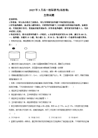 山东省名校联盟2024-2025学年高一下学期3月校际联考生物试题（原卷版+解析版）