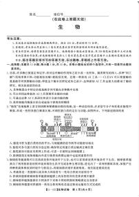 安徽省皖江名校联盟2025届高三下学期5月最后一卷-生物试题+答案