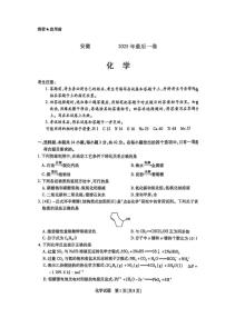 安徽省部分学校2025届高三下学期5月最后一卷生物试题（PDF版附解析）