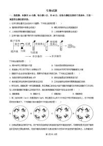 【生物 云南卷】2025年云南省高考招生统一考试真题生物试卷（含答案）