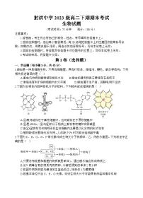 四川省遂宁市射洪中学2024-2025学年高二下期期末模拟考试生物试题（Word版附解析）