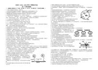 河南省郑州市2024-2025学年高二下学期末考试生物试题（PDF版附答案）