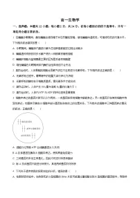 湖南省2024-2025学年高一下学期期末考试生物试卷（Word版附解析）