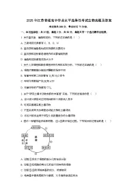2025年6月江苏普通高中学业水平选择性考试生物试题[原卷]附答案