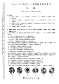 山西省临汾部分学校2024-2025学年高一下学期期末联考生物试卷（PDF版附解析）