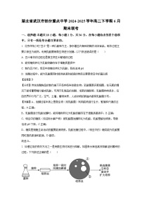 【生物】湖北省武汉市部分重点中学2024-2025学年高二下学期6月期末联考试题（解析版）