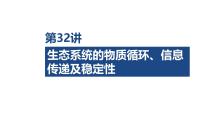 第32讲 生态系统的物质循环、信息传递-第2课时 生态系统的稳定性-2026年高考生物一轮复习课件（含练习、讲义及答案）