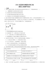 2025全国高考真题生物汇编：基因工程章节综合 有答案解析