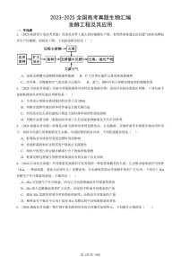 2023-2025全国高考真题生物汇编：发酵工程及其应用 有答案解析