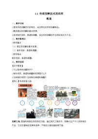 人教版 (2019)选择性必修3传统发酵技术的应用教学设计