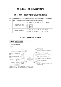 【备考2026】高考生物一轮复习资源：第8单元 第33课时 神经调节的结构基础和基本方式（讲与练）（教师版）