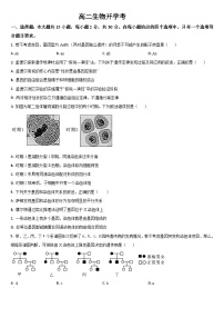 吉林省通化市梅河口市第五中学2025-2026学年高二上学期开学生物试题（含答案）含答案解析