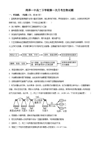 山东省菏泽市第一中学2024-2025学年高二下学期第一次月考生物试题