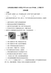 吉林省梅河口市第五中学2025-2026学年高二上学期开学考试生物试卷（Word版附答案）