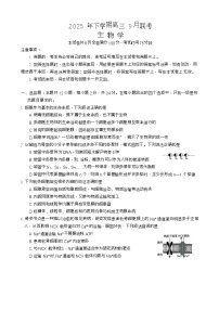 湖南天壹名校联盟2025-2026学年高三上学期9月联考生物试卷