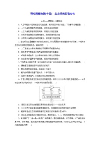 高中生物人教版 (2019)选择性必修2生态系统的稳定性同步测试题