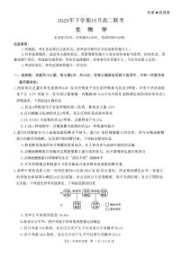 湖南省多校联考2025-2026学年高二上学期10月月考生物试题