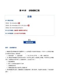 第40讲 动物细胞工程（专项训练）（含答案）2026年高考生物一轮复习讲练测（全国通用）