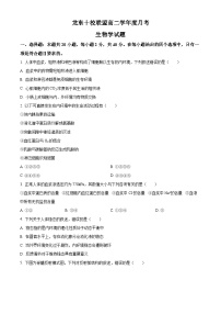 黑龙江省龙东联盟2025-2026学年高二上学期10月月考生物试题（原卷版）