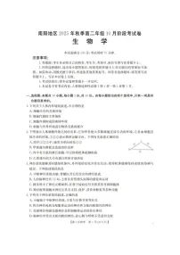 河南省南阳地区2025-2026学年高二上学期10月考试生物试卷