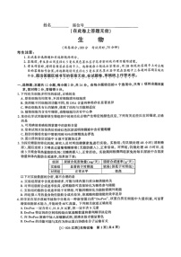 江西省九校联考2025-2026学年高三上学期11月期中考试生物试卷